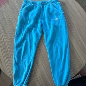 Blue Nike Sweatpants